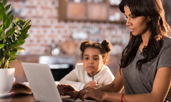 Woman reviewing traditional IRAs