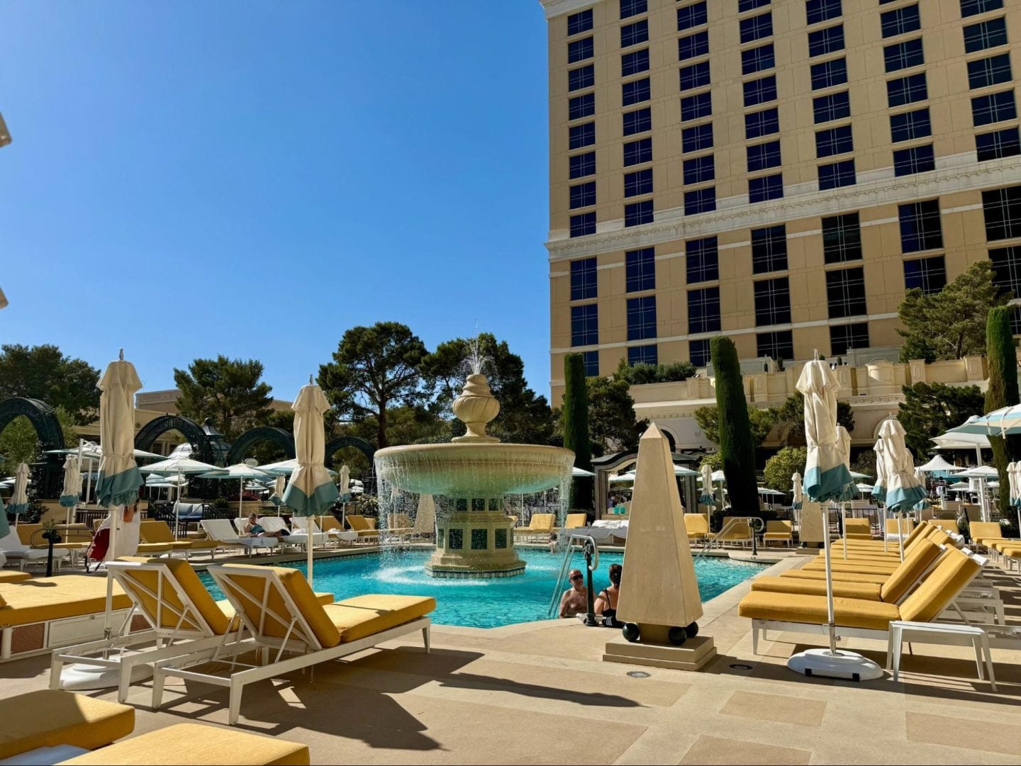 Bellagio Las Vegas Marriott pool