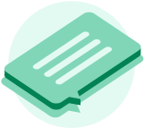 chat bubble icon