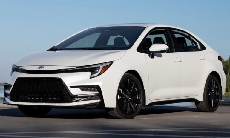 Compact Toyota Corolla