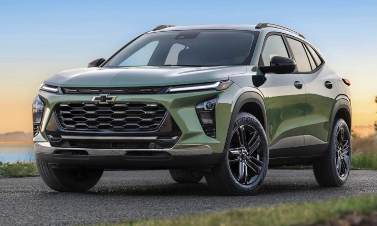 Green Chevrolet Trax SUV