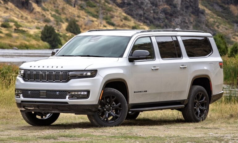 The Jeep Wagoneer is an example of a full-size SUV.