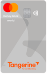 Tangerine® Money-Back World Mastercard®*