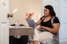 Person, Sitting, Adult