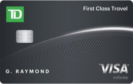 TD® First Class Travel® Visa Infinite* Card