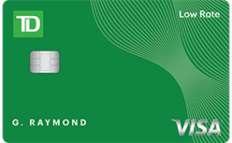 TD Low Rate Visa* Credit Card