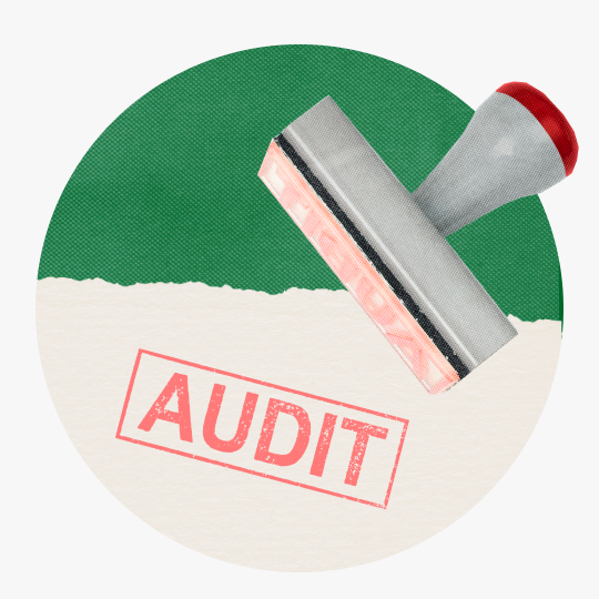 Audit stamp