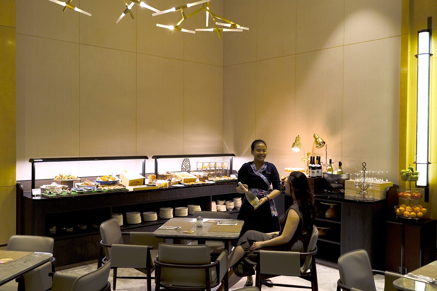 Cafeteria, Indoors, Restaurant