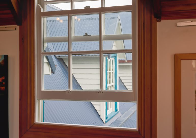 Double-hung window