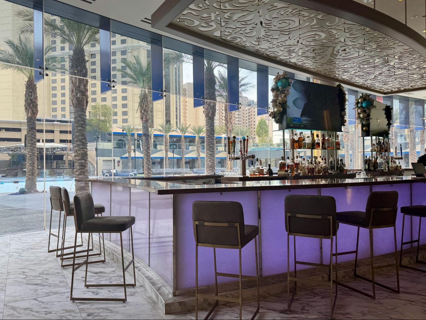 Elara HGV Hilton pool lobby bar