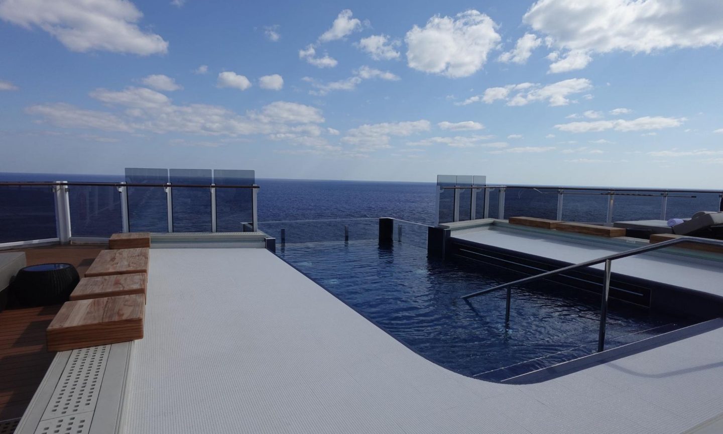 norwegian cruise line NCL Aqua infinity hot tub jacuzzi