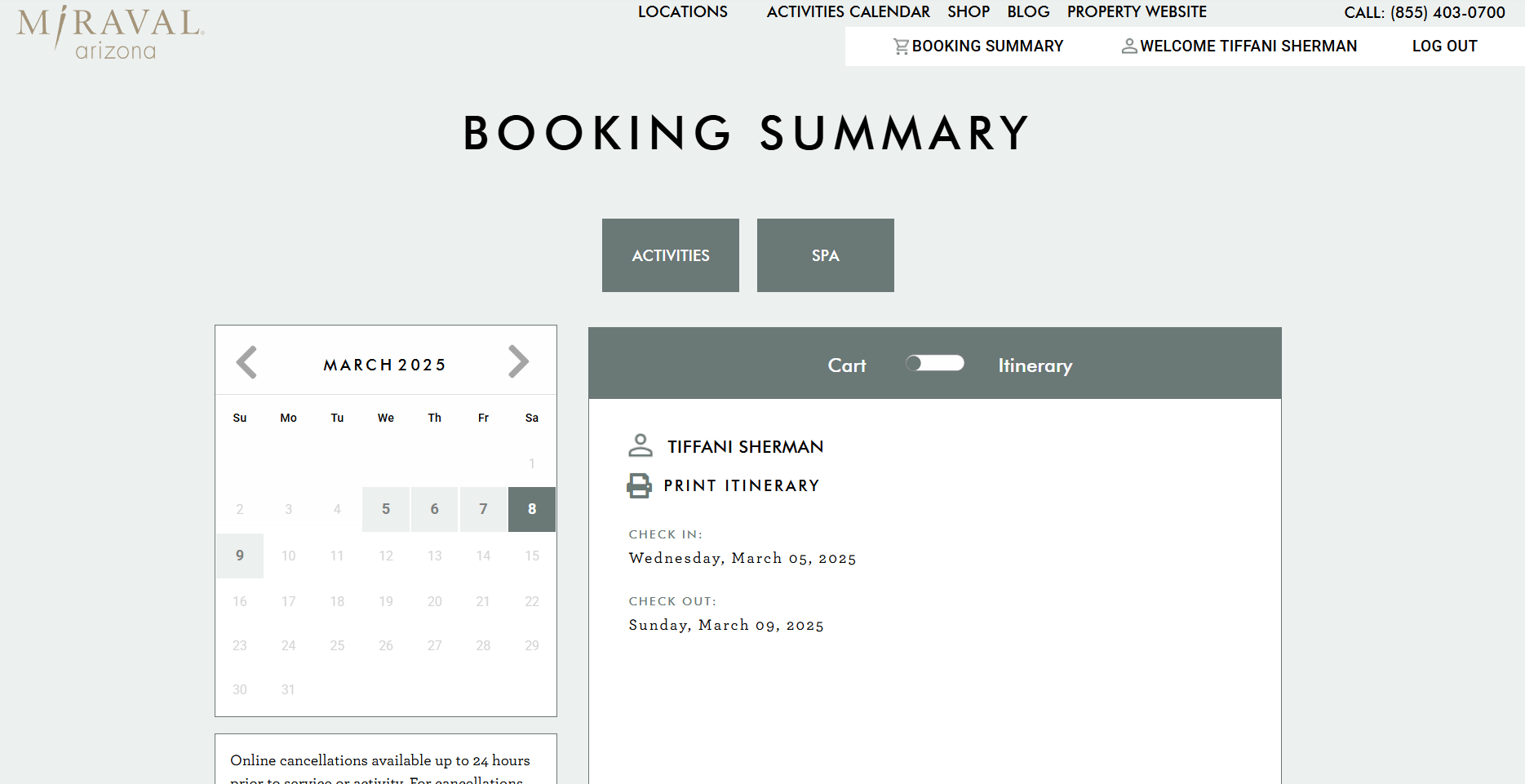 Page, Text, Calendar