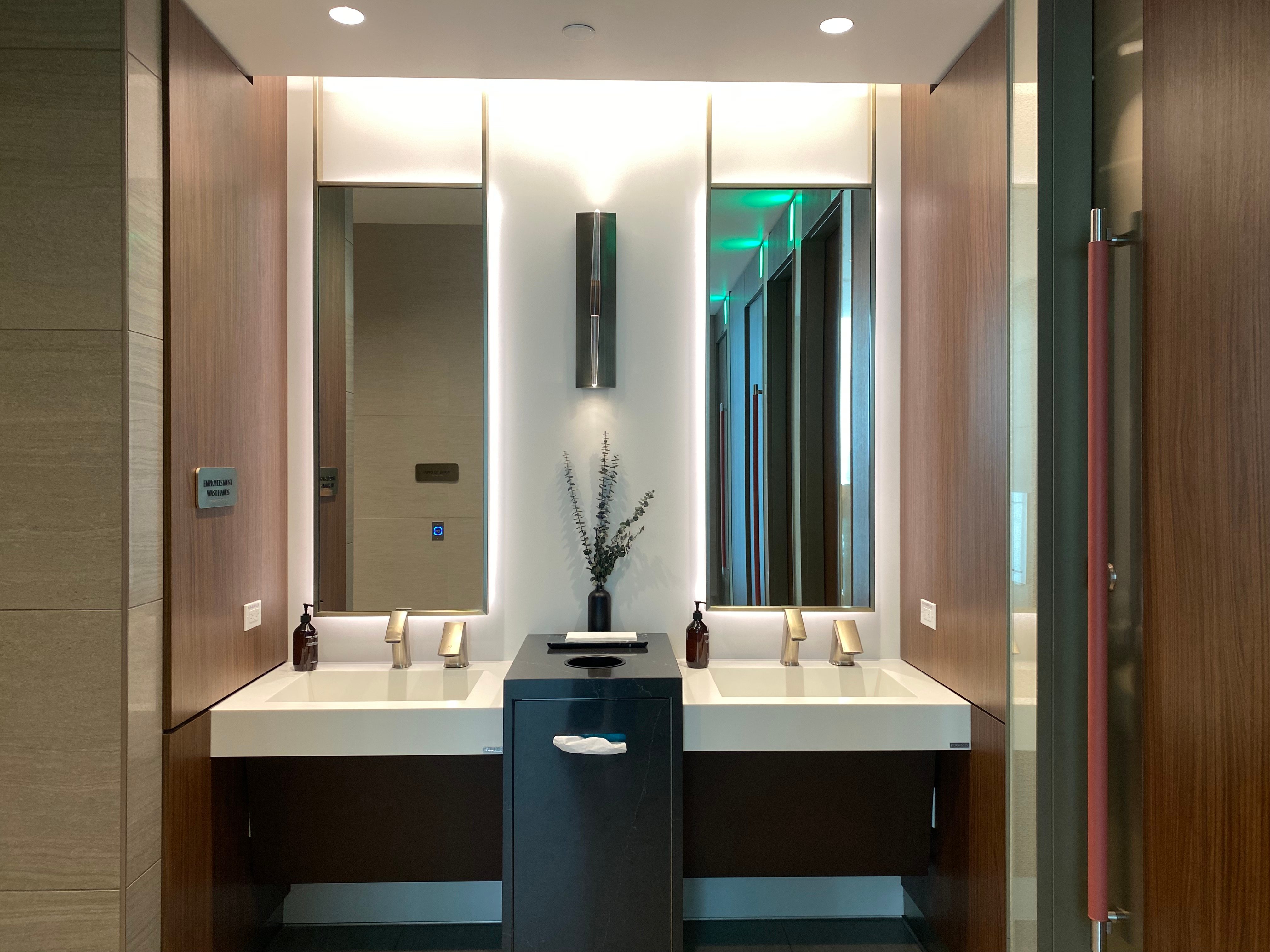 Indoors, Interior Design, Double Sink