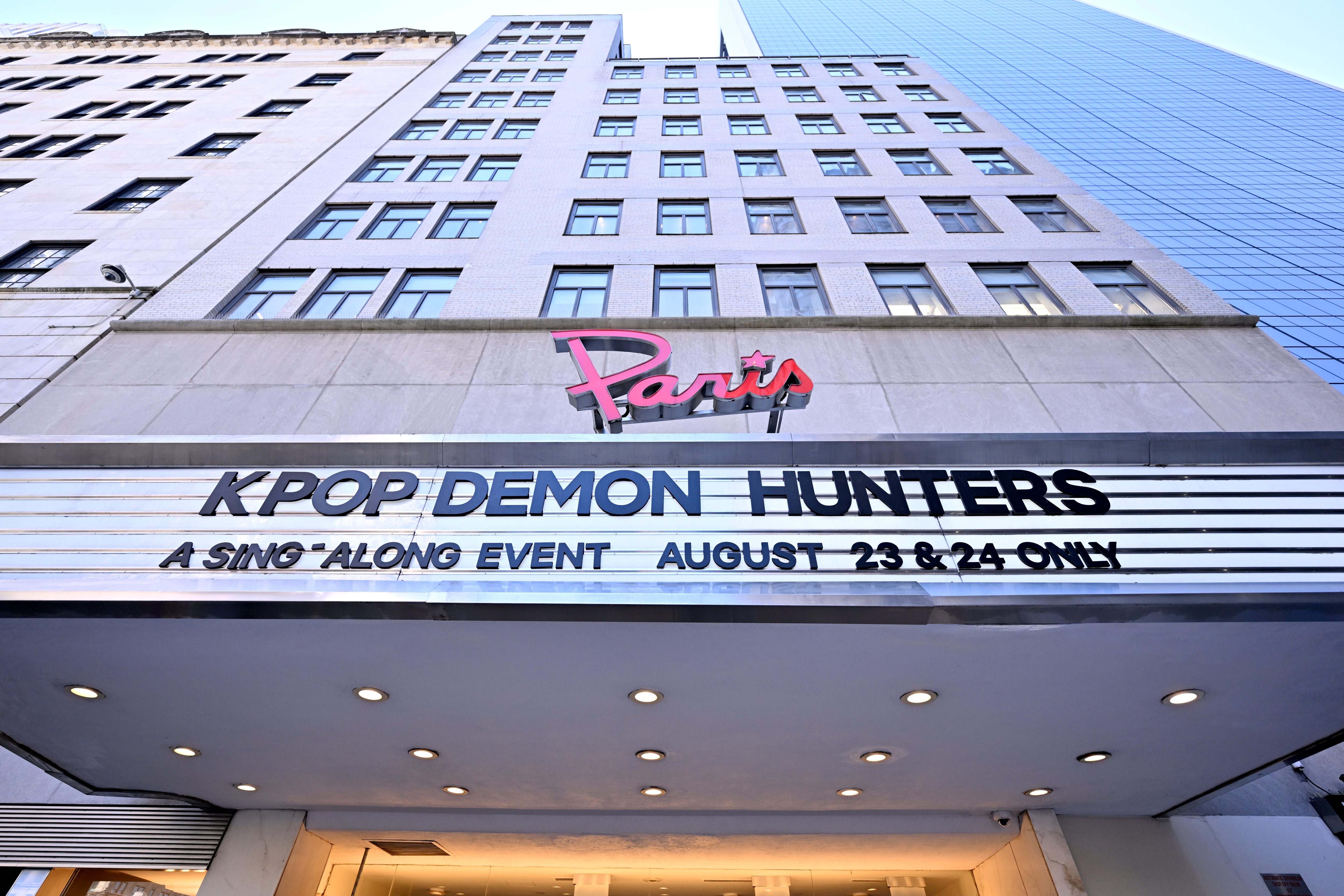 Movie marquee