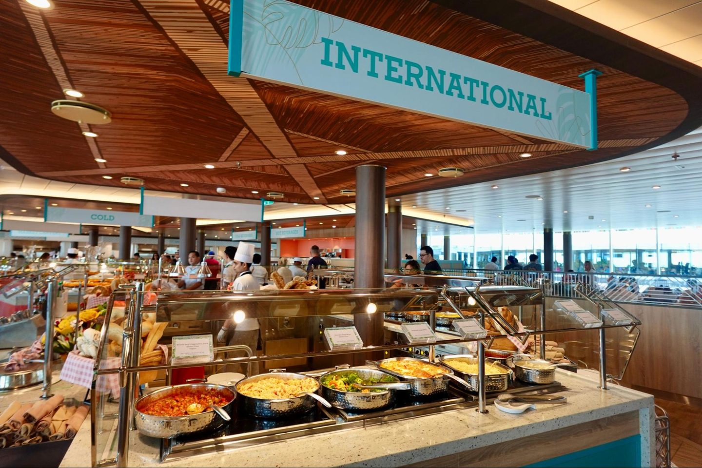 Cafeteria, Indoors, Restaurant