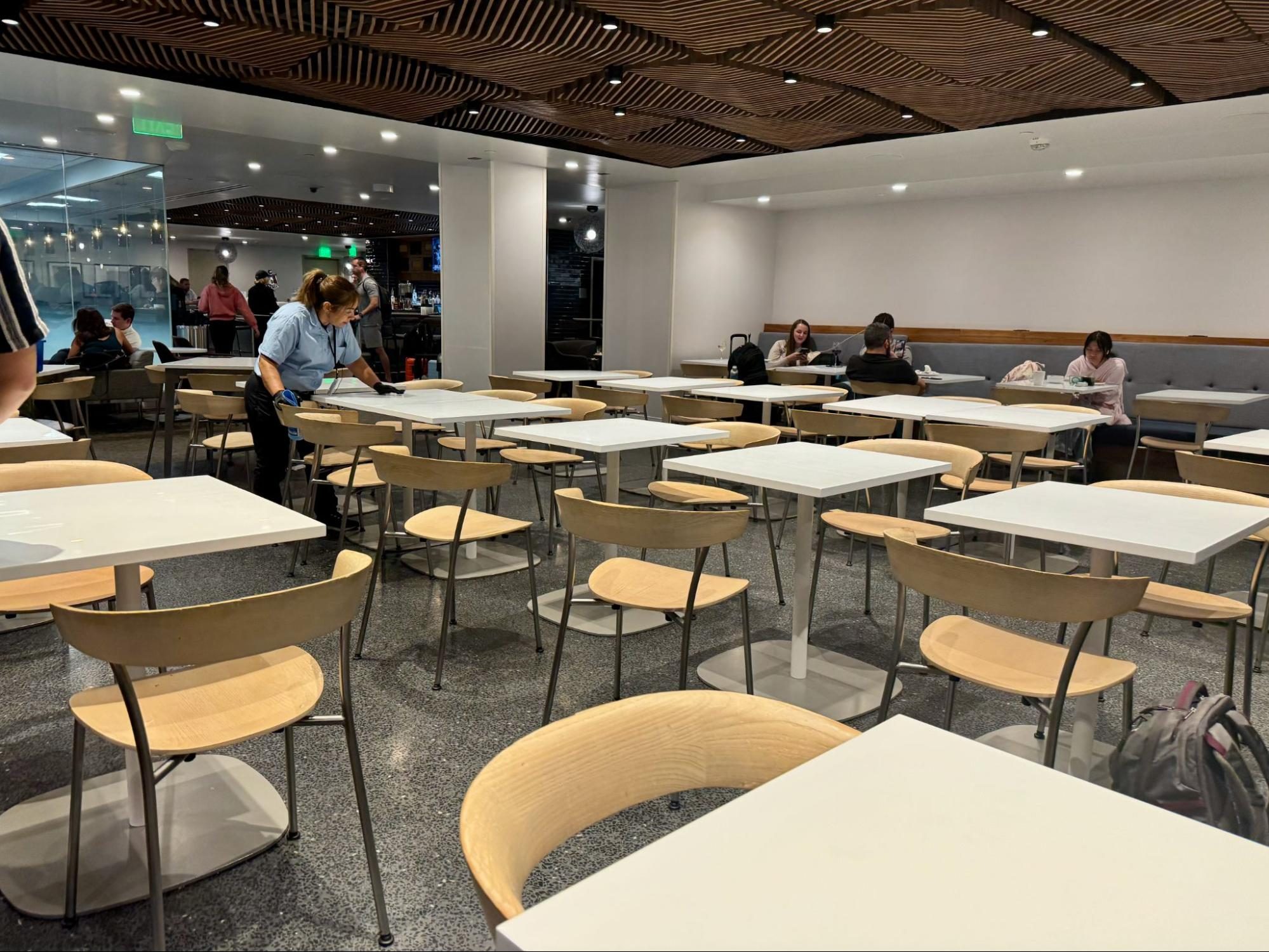 Cafeteria, Indoors, Restaurant