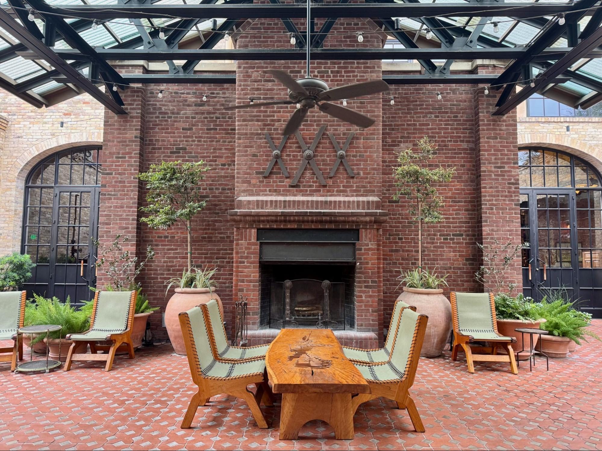 Indoors, Interior Design, Fireplace