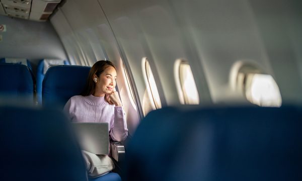 Person, Aircraft, Transportation