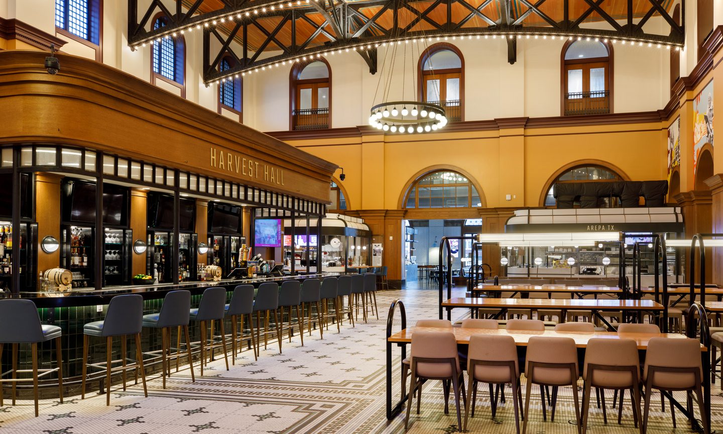 Indoors, Restaurant, Cafeteria