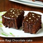 eggless ragi cake recipe