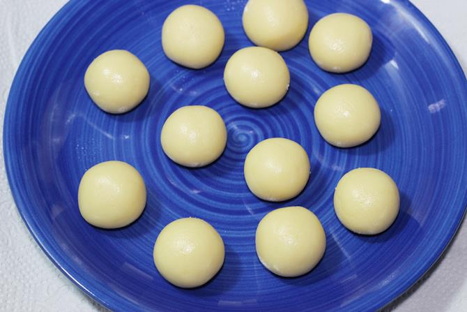making tiny balls
