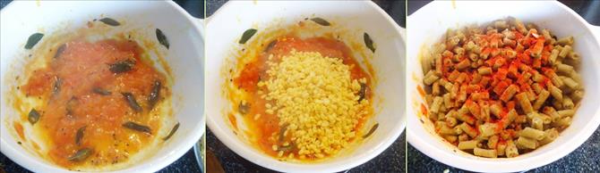 cooking tomatoes in pan