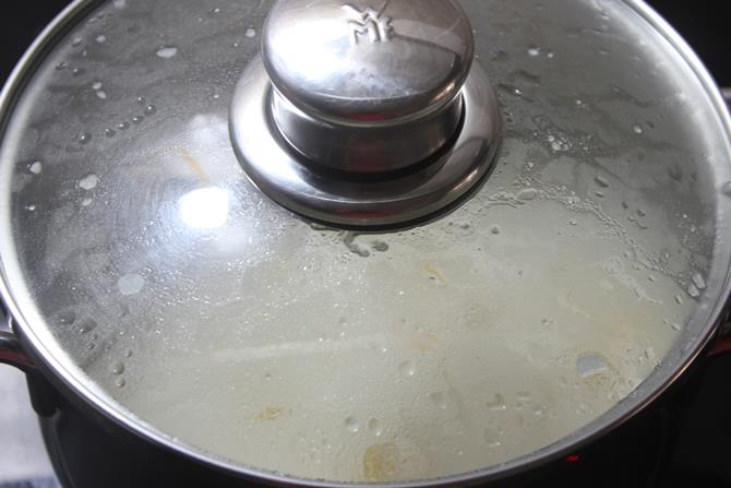 resting the dough for 15 minutes to make undrallu recipe 11