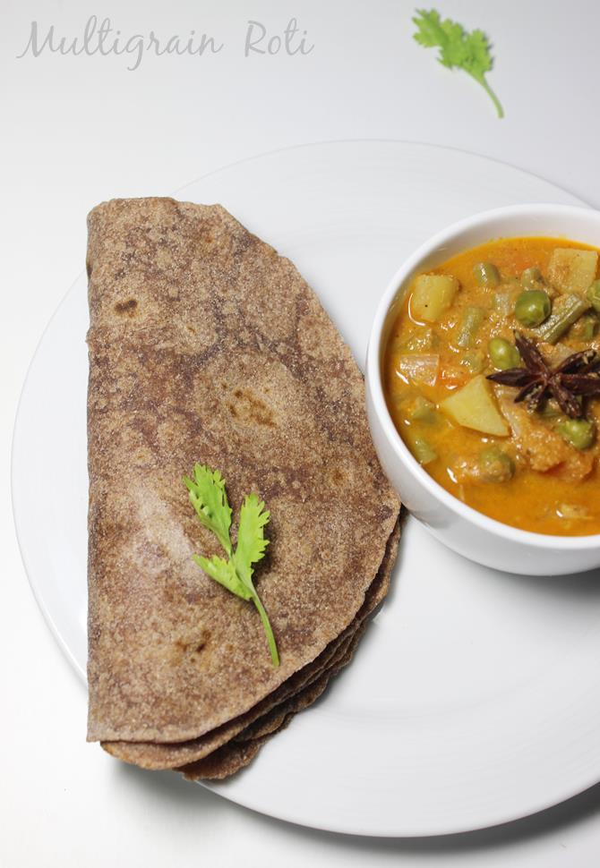 multigrain roti recipe swasthis recipes