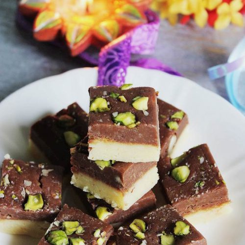 Chocolate burfi