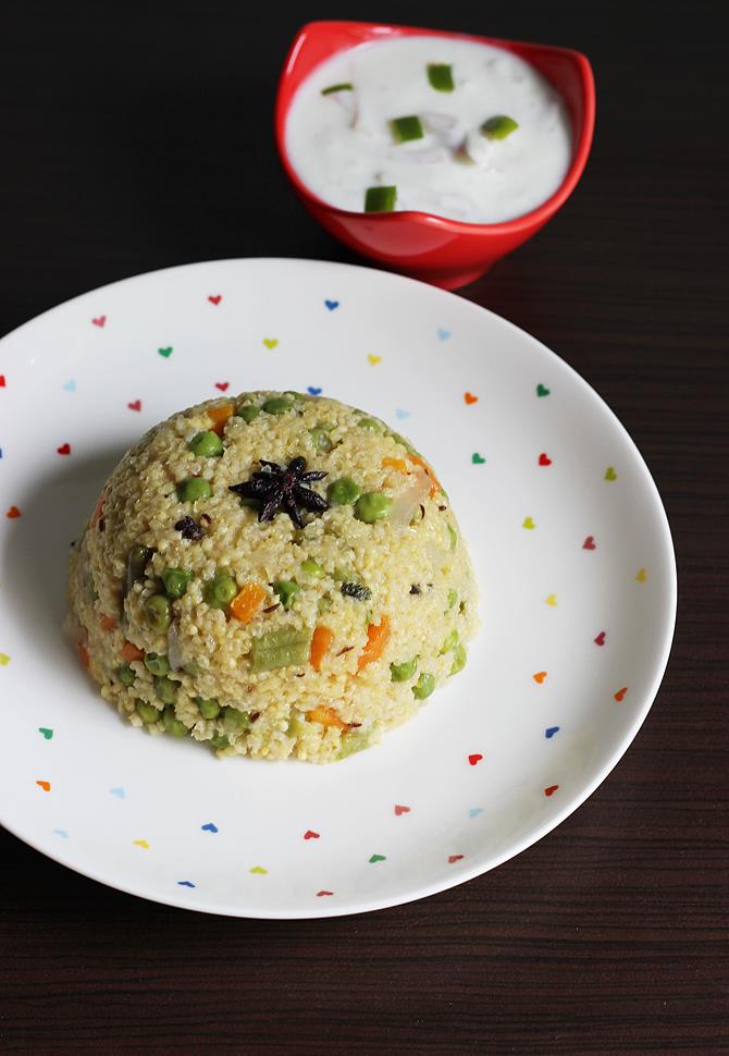 foxtail millet pulao