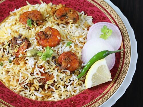 prawn biryani