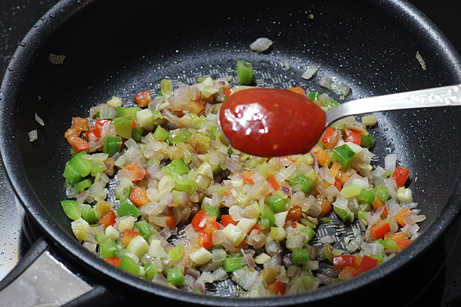 addition of sauces