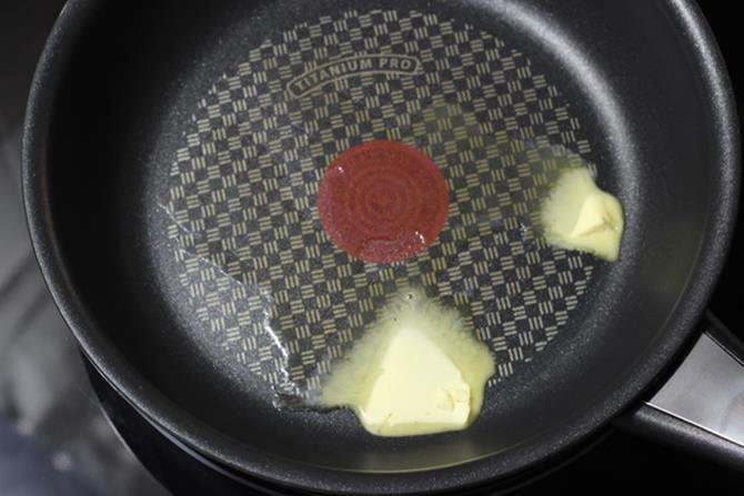 melting butter