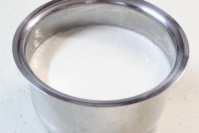fermenting batter