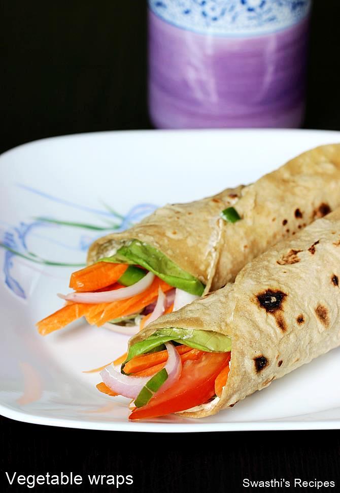 vegetable wraps recipe
