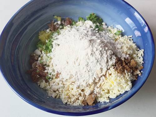 mixing ingredients in a bowl