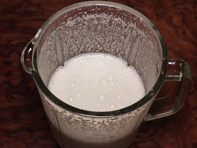 blended creamy delicious protein rich banana milkshake