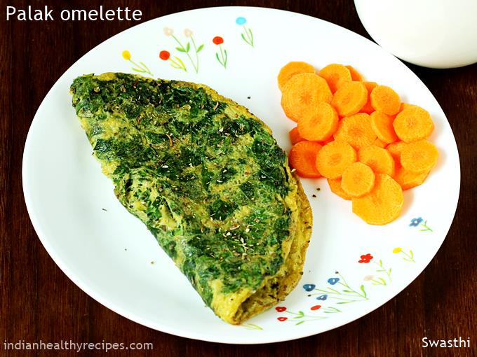 spinach omelet