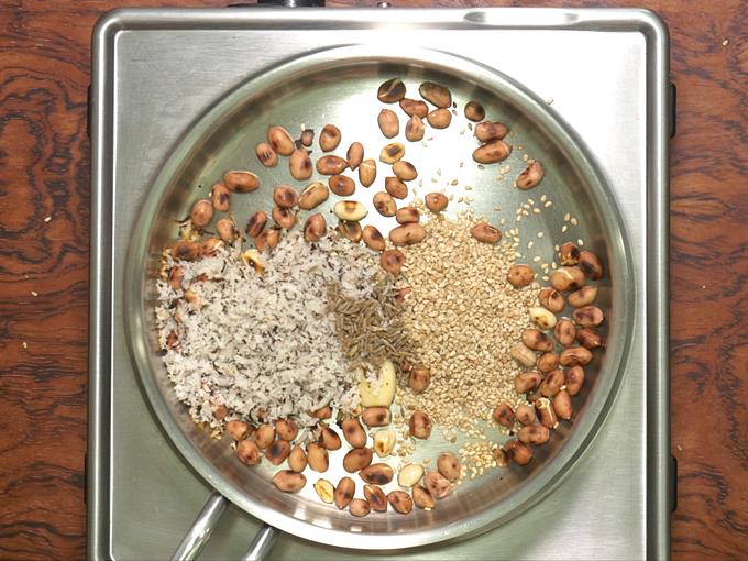 sesame coconut cumin