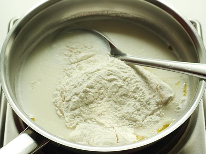 add the rice flour