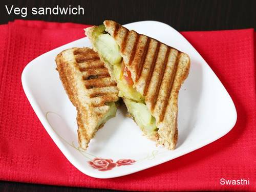 veg grilled sandwich