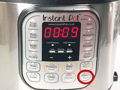 instant pot dal timing