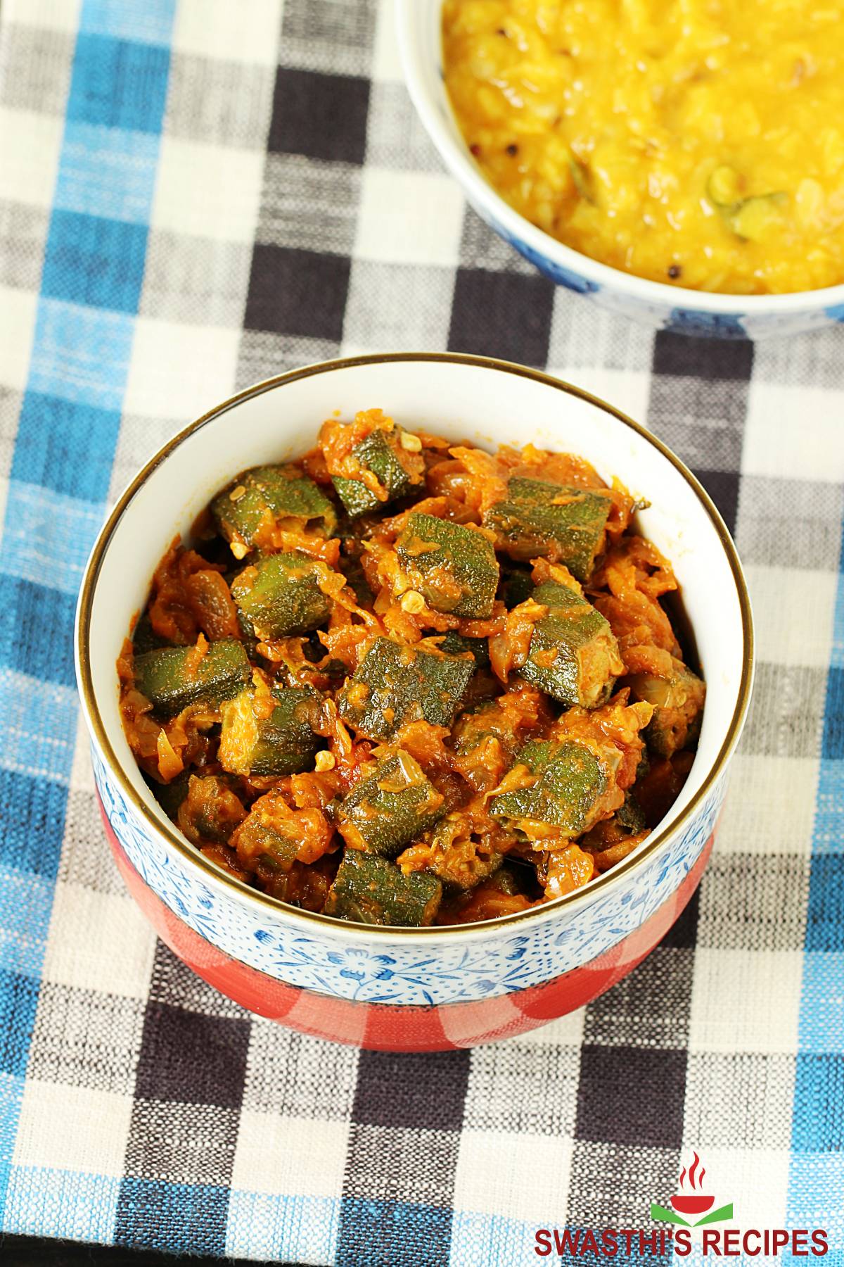 bhindi masala recipe made with okra and spices