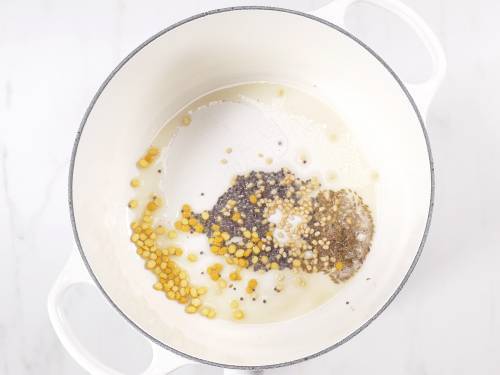 tempering ingredients for semiya upma