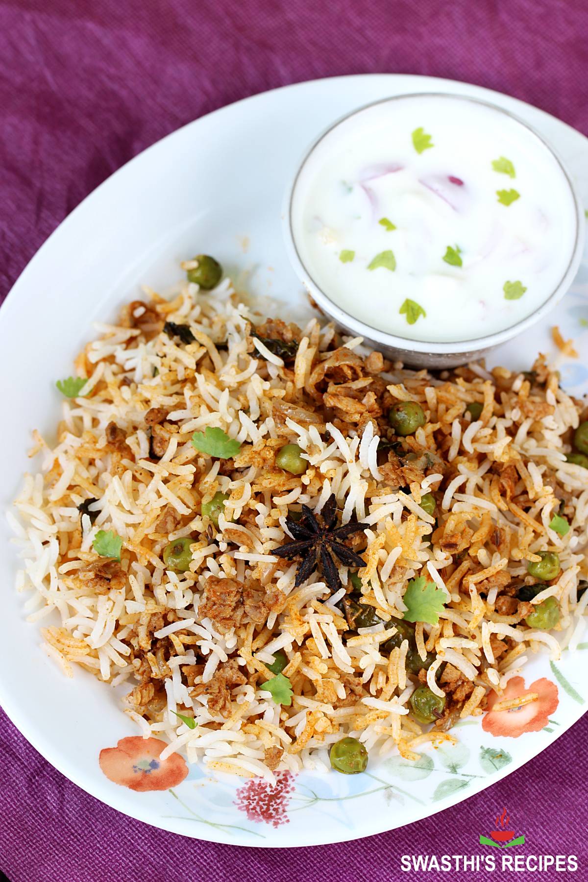 soya keema biryani