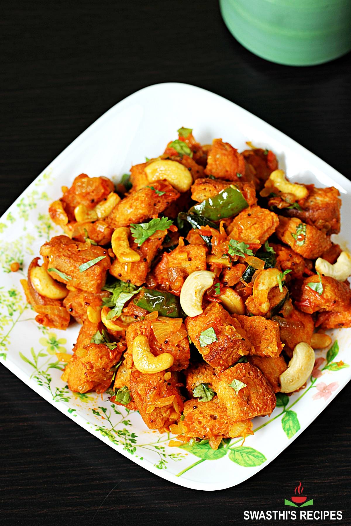 Bread Upma for Breakfast