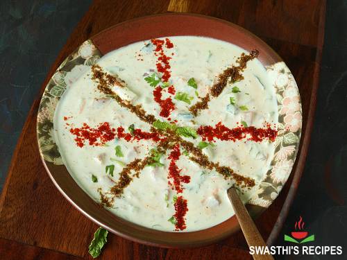 mixed vegetable raita