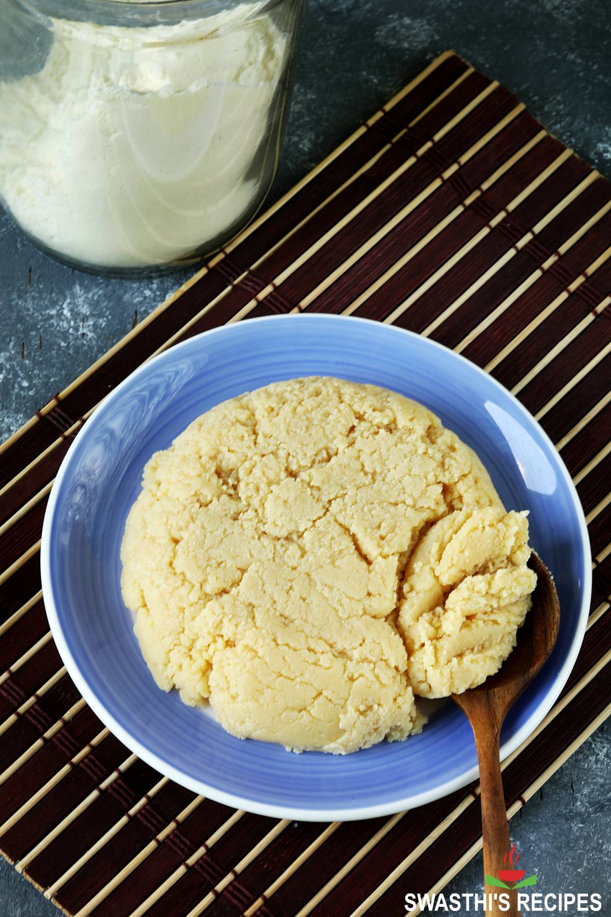 Khoya recipe made with milk powder