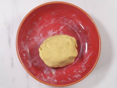 texture of milk powder burfi mixture