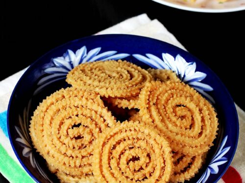 Murukku also known as murukulu or jantikalu